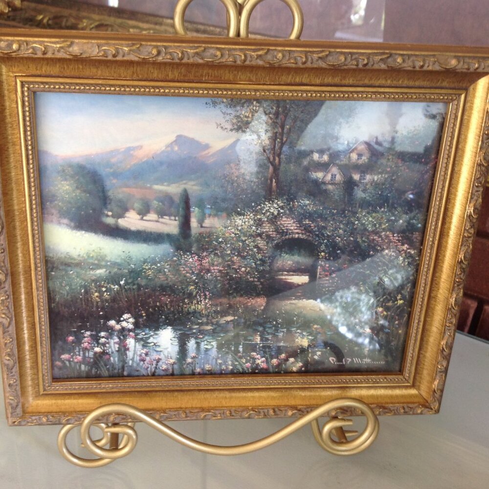 8x10 Gold Framed Art Print